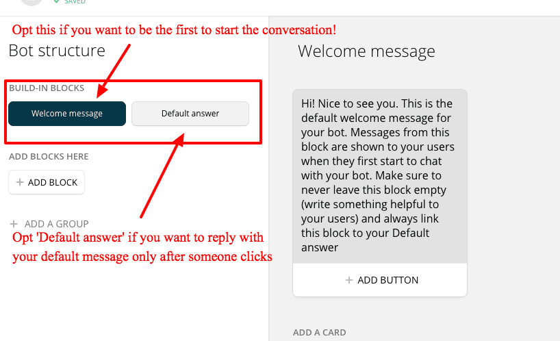 how to create a messenger chatbot