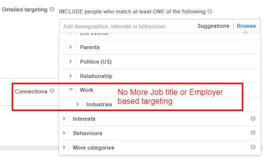 How to Target People on Facebook using Job Title and Company