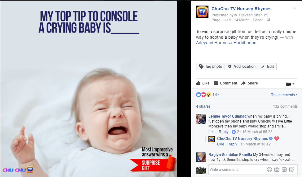 Facebook contest ideas