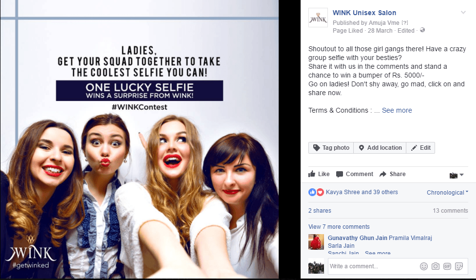 Facebook Contest Ideas