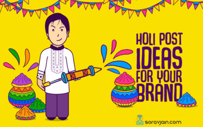 30 Amazing Holi Social Media Posts & Campaign Ideas for Brands