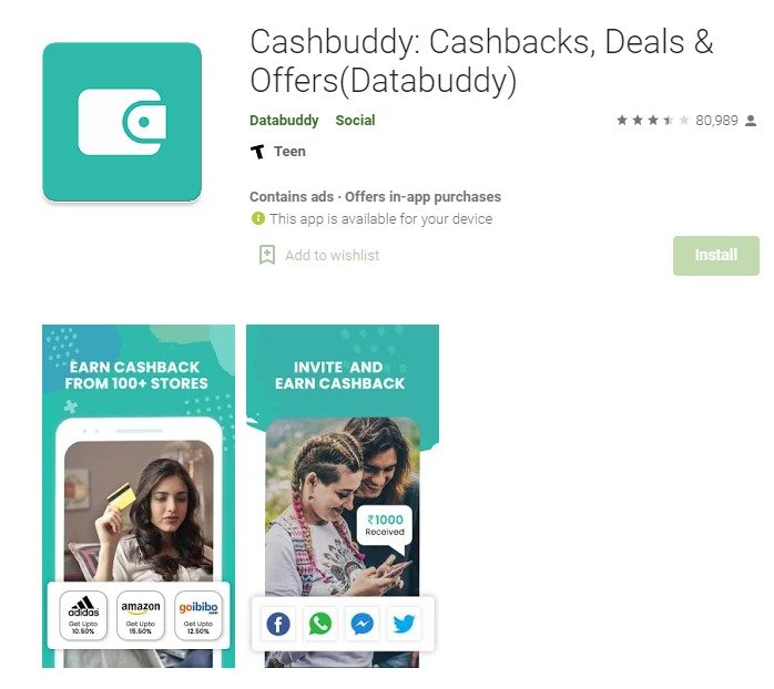 Cashbuddy - Money Earning App in India