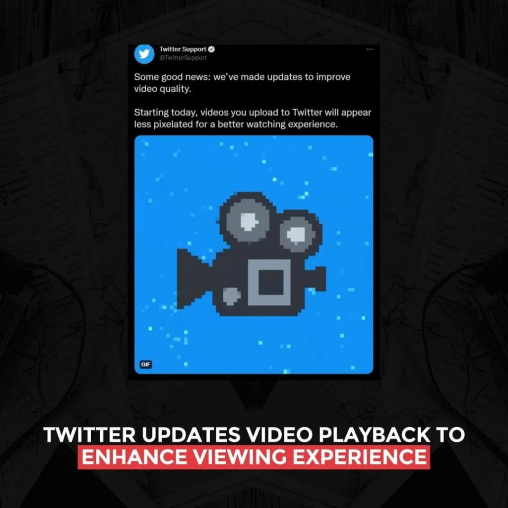 Twitter updates video playback to enhance the viewing experience