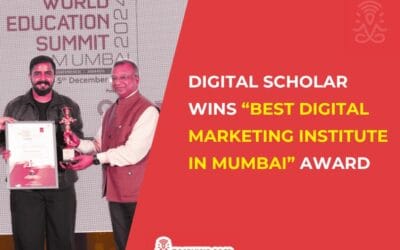 Digital Scholar Wins “Best Digital Marketing Institute in Mumbai” Award