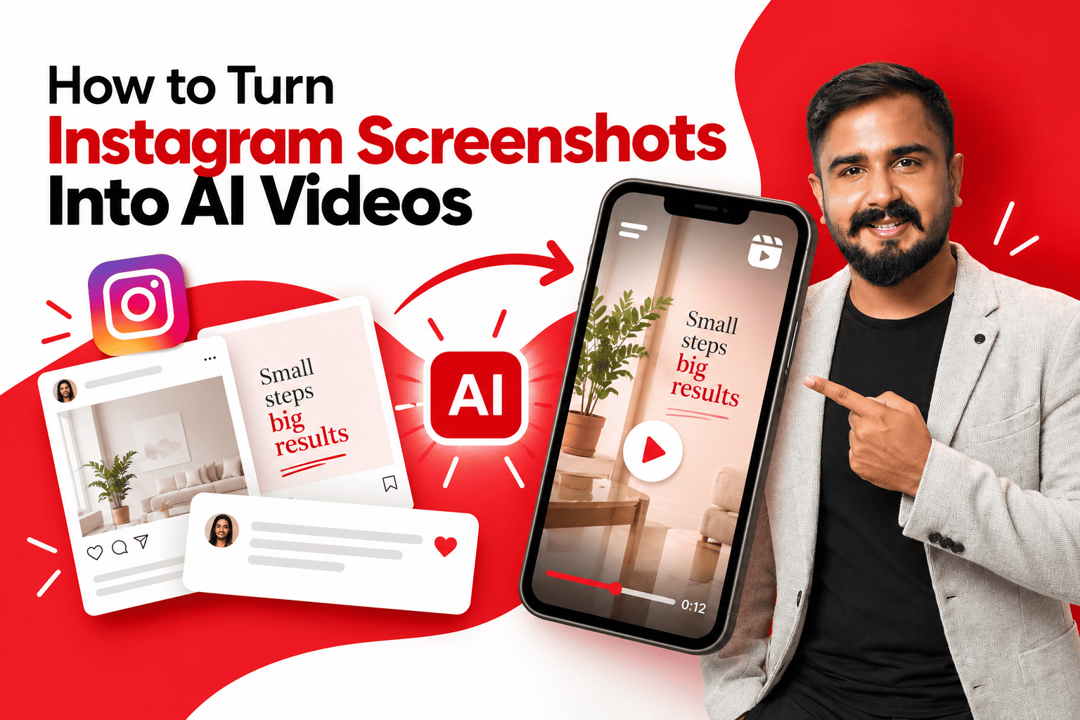 Turning Instagram Screenshots into AI Videos (1) Sorav Jain explaining how to turn Instagram screenshots into AI videos